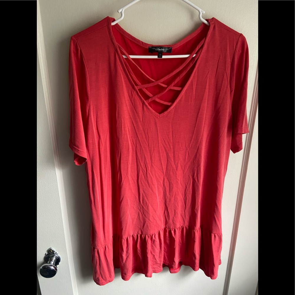 Chic soul 1x red top